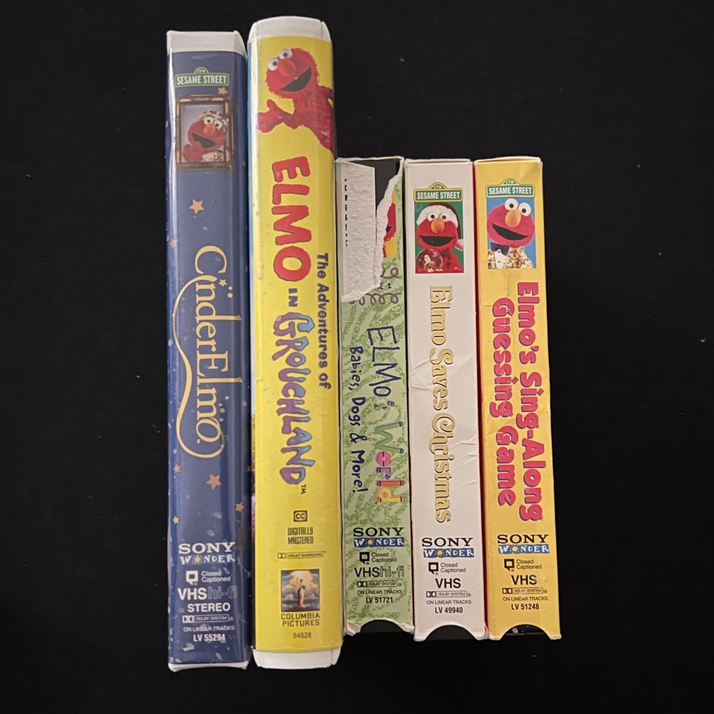 Elmo VHS Collection -